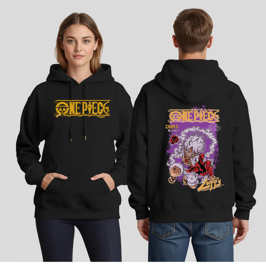 One Piece Unisex Oversized Hoodie(100% Cotton, 400 GSM)